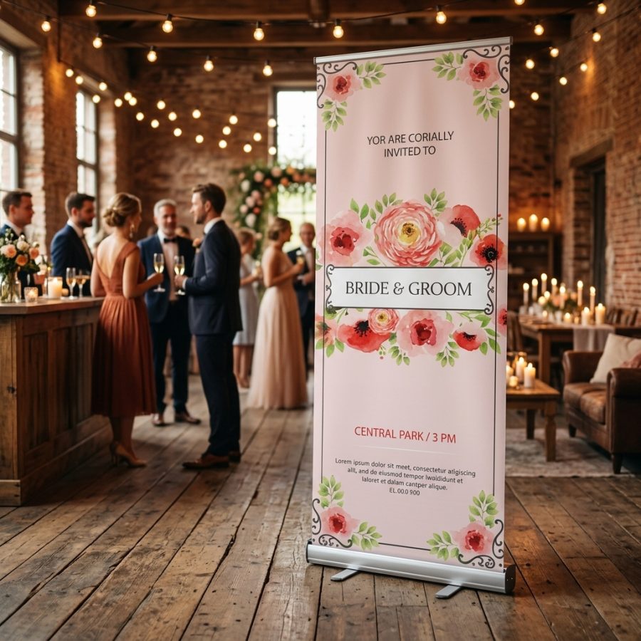 Bloemen welkomstbord bruiloft Alant Alant welkomstbord bruiloft - sfeerfoto ceremonie