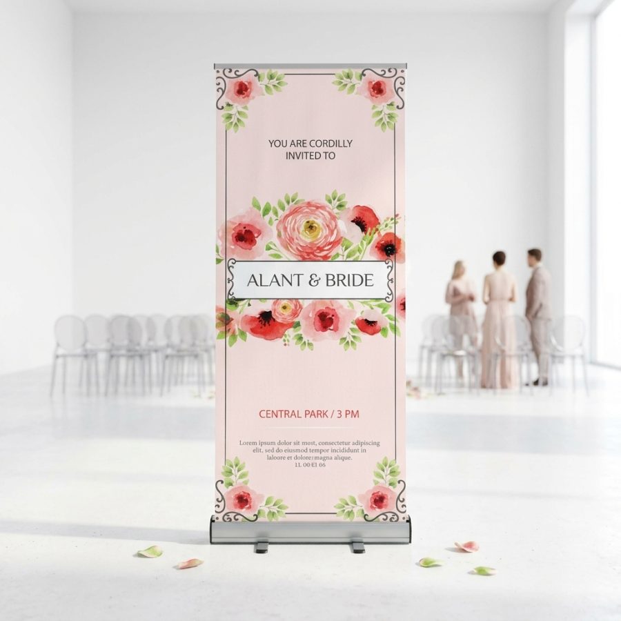 Bloemen welkomstbord bruiloft Alant Alant welkomstbord bruiloft - sfeerfoto feestlocatie