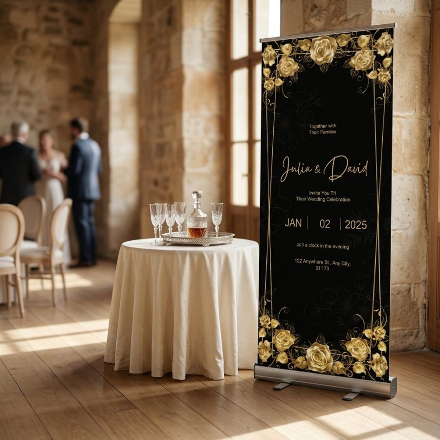 Trouwbanner bruiloft Board Bride Board Bride welkomstbord bruiloft - sfeerfoto ceremonie