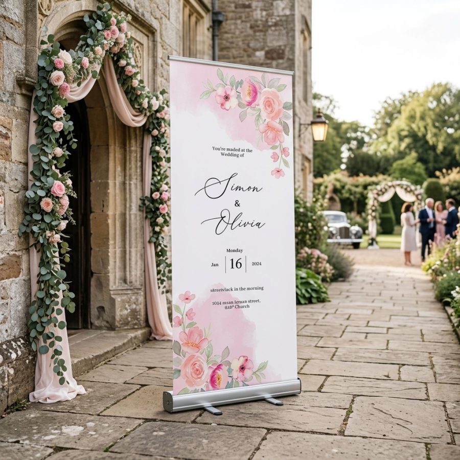 Luxe welkomstbord bruiloft GlitzUnion goud GlitzUnion welkomstbord bruiloft - sfeerfoto ceremonie