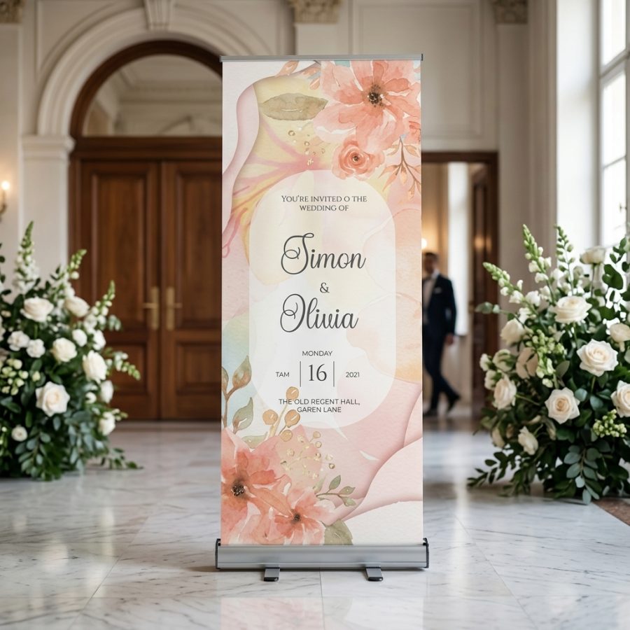 Luxe welkomstbord bruiloft GlitzVows goud GlitzVows welkomstbord bruiloft - sfeerfoto ceremonie