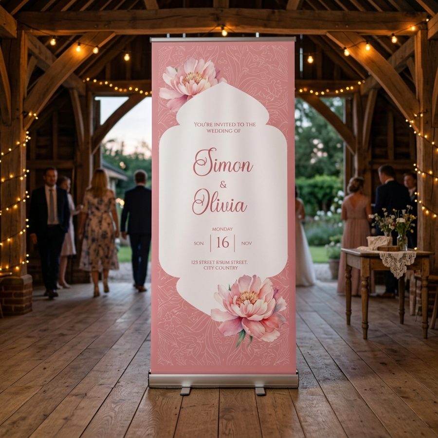 Romantisch welkomstbord bruiloft HarmonyTrace HarmonyTrace welkomstbord bruiloft - sfeerfoto ceremonie
