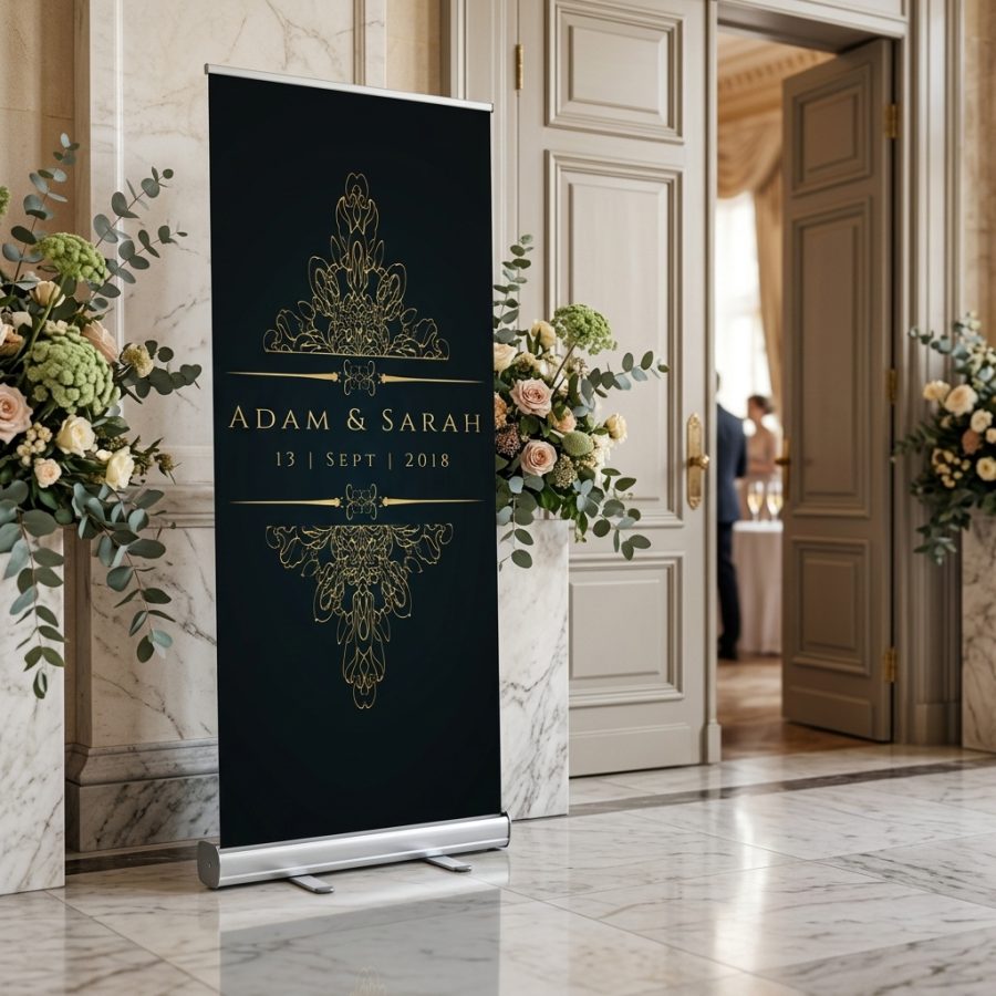 Luxe welkomstbord bruiloft Luxury Gold goud Luxury Gold welkomstbord bruiloft - uitgelichte productfoto