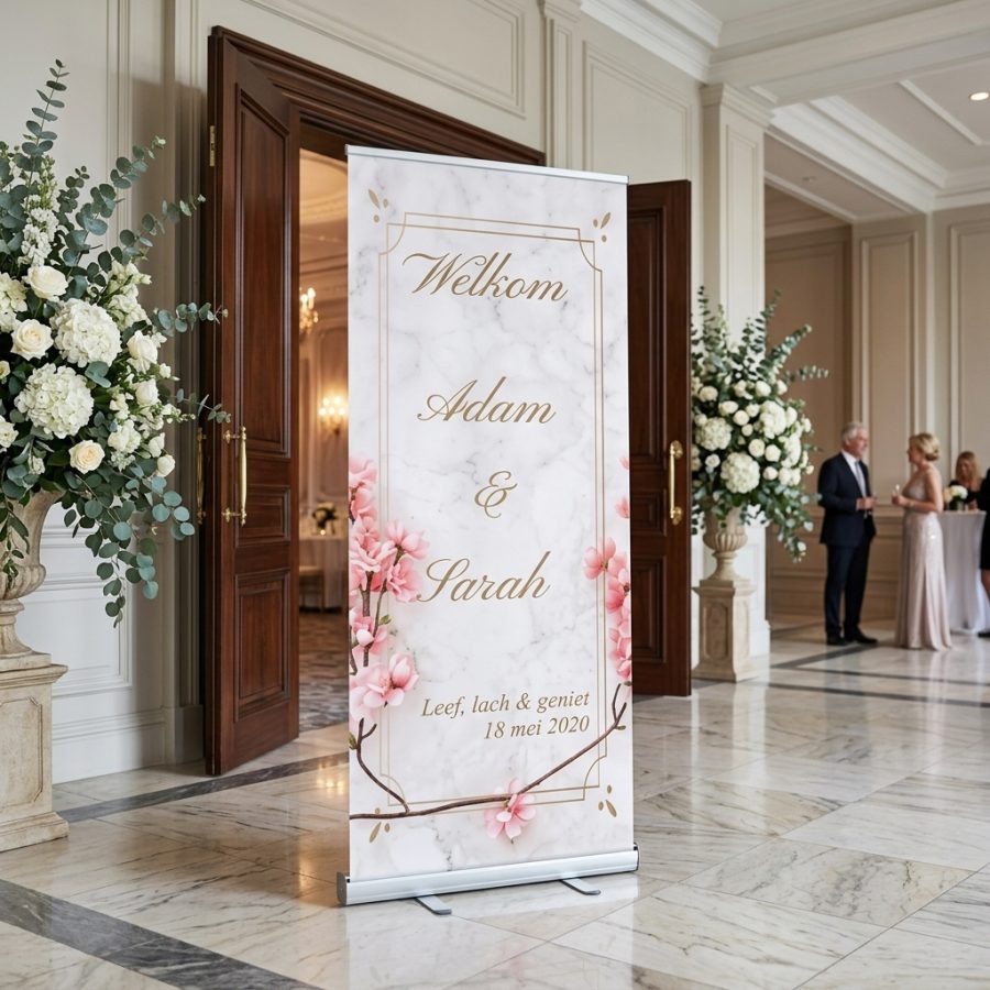 Marmer welkomstbord bruiloft Marmer Flower Marmer Flower welkomstbord welkomstbord bruiloft - uitgelichte productfoto