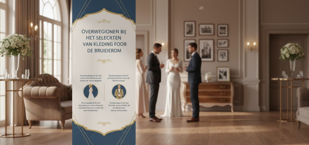 Overwegingen bij het selecteren van kleding voor de bruidegom. Bij het selecteren van kleding voor de bruidegom, duik je in een wereld vol mogelijkheden, maar ook overwegingen. Het is niet zomaar een pak uitkiezen; het gaat om stijl, comfort, de locatie van de bruiloft, het thema, en natuurlijk de persoonlijke voorkeur van de bruidegom. Of het nu gaat om…