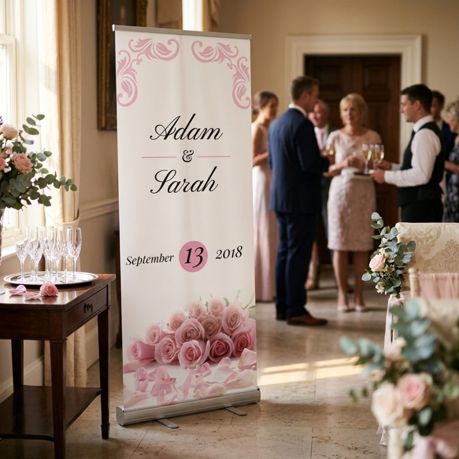 Rozen welkomstbord bruiloft Roses Bouquet Roses Bouquet welkomstbord bruiloft - uitgelichte productfoto
