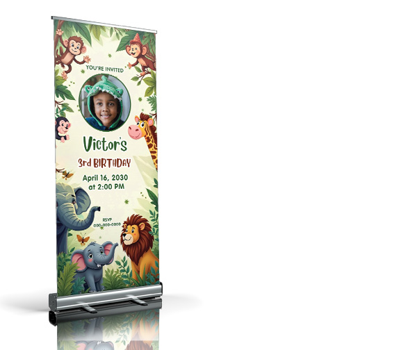 Welkomstbord - Jungle Quest