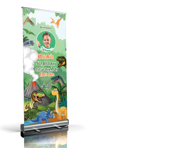 Welkomstbord - Jurassic Fun