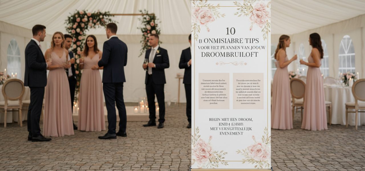 Begin met een droom, eindig met een onvergetelijk evenement