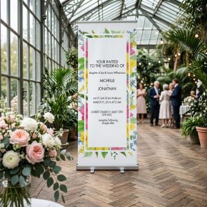 Basiel V2 welkomstbord bruiloft - uitgelichte productfoto