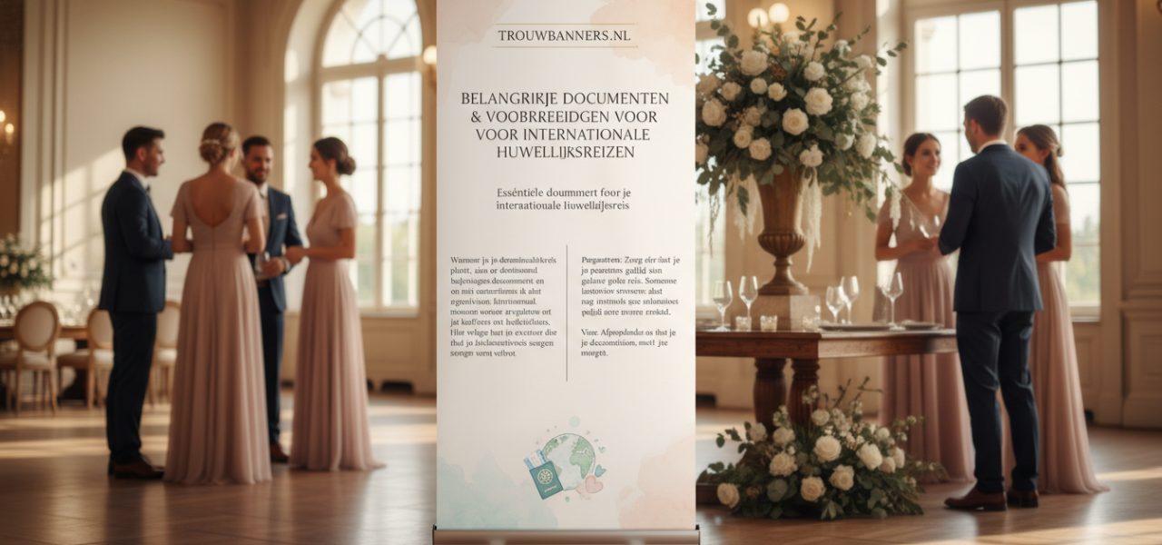 Essentiële documenten voor je internationale huwelijksreis