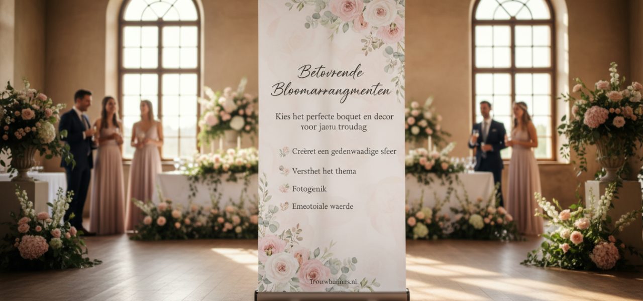 Voordelen van het kiezen voor betoverende bloemarrangementen op je trouwdag