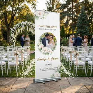 BlissFrame welkomstbord bruiloft - uitgelichte productfoto