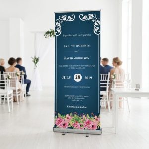 Blue Lagoon welkomstbord bruiloft - uitgelichte productfoto
