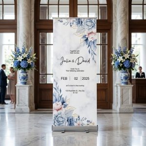 Logo korting Board Romance welkomstbord bruiloft - uitgelichte productfoto