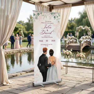 Logo korting Boho Classic welkomstbord bruiloft - uitgelichte productfoto
