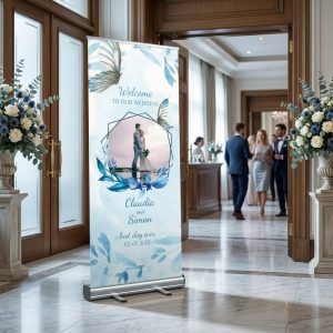 Logo korting Boho Happily welkomstbord bruiloft - uitgelichte productfoto