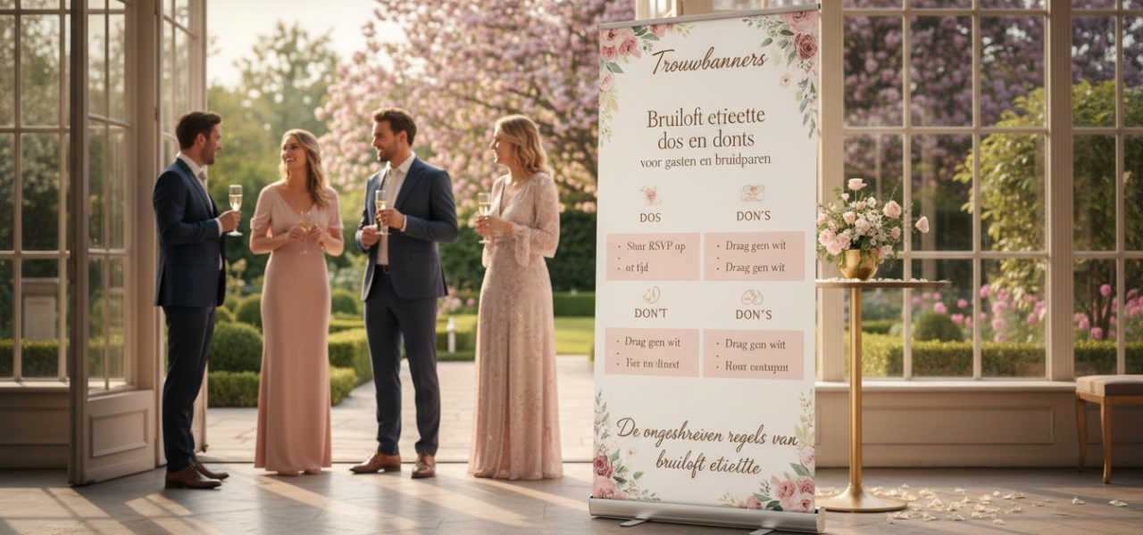 De ongeschreven regels van bruiloft etiquette