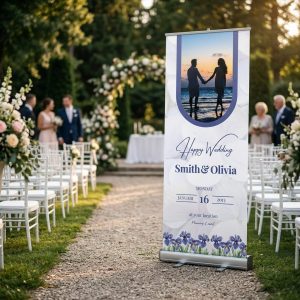 Logo korting Celebrate Ceremony welkomstbord bruiloft - uitgelichte productfoto