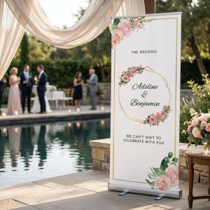 ChromaVows welkomstbord bruiloft - uitgelichte productfoto