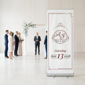 Classic Style welkomstbord bruiloft - uitgelichte productfoto