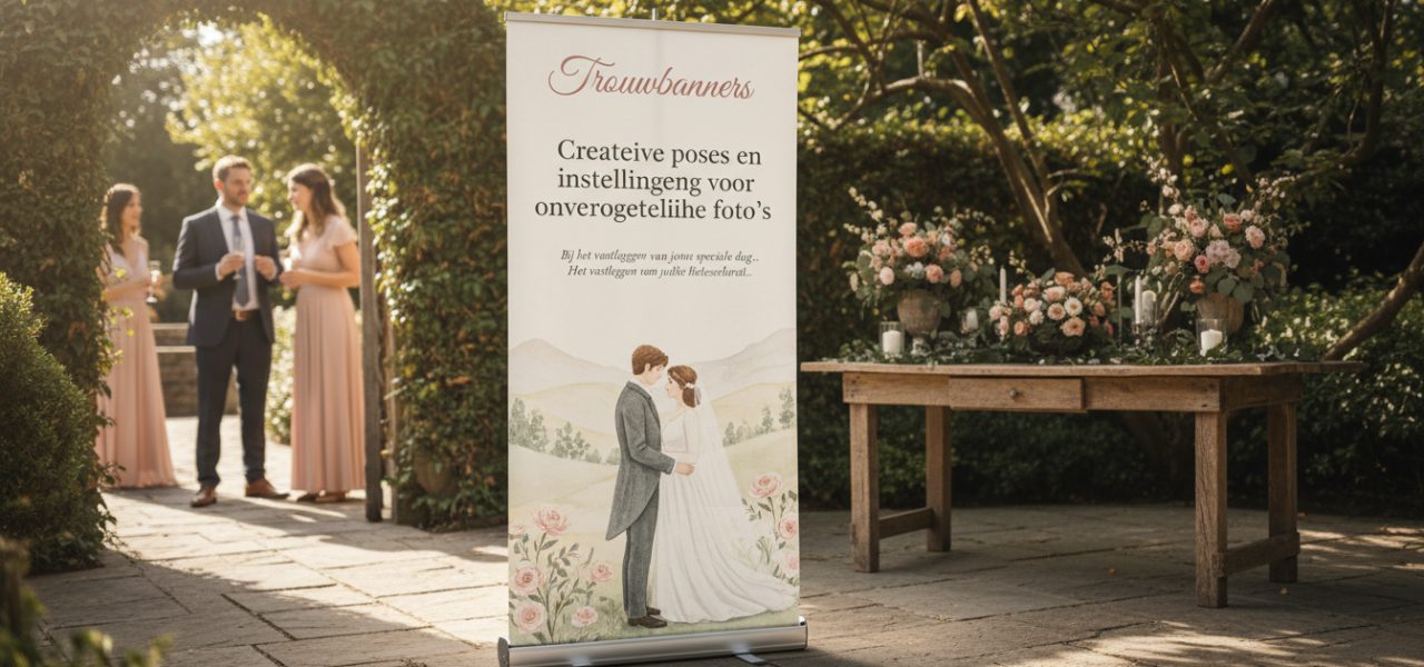 Creatieve poses en instellingen voor onvergetelijke bruiloftsfoto's