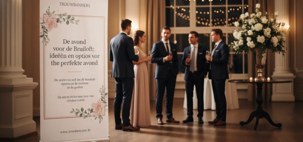 Welkomstbord ﻿De avond voor de Bruiloft: ideeën en opties voor de perfecte avond