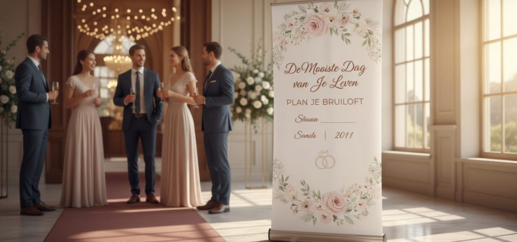 Welkomstbord ﻿De Mooiste Dag van Je Leven: Plan je Bruiloft
