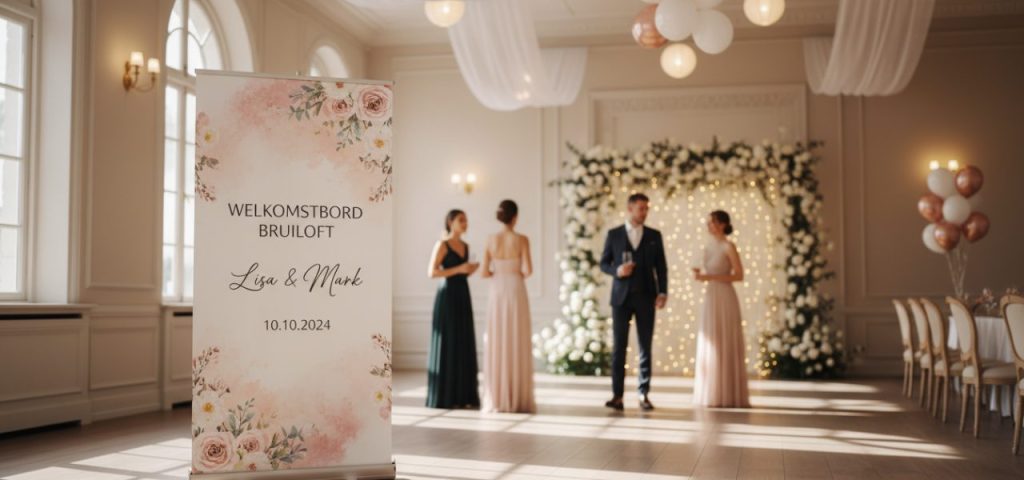 Welkomstbord ﻿De Mooiste Decoraties voor Uw Bruiloft