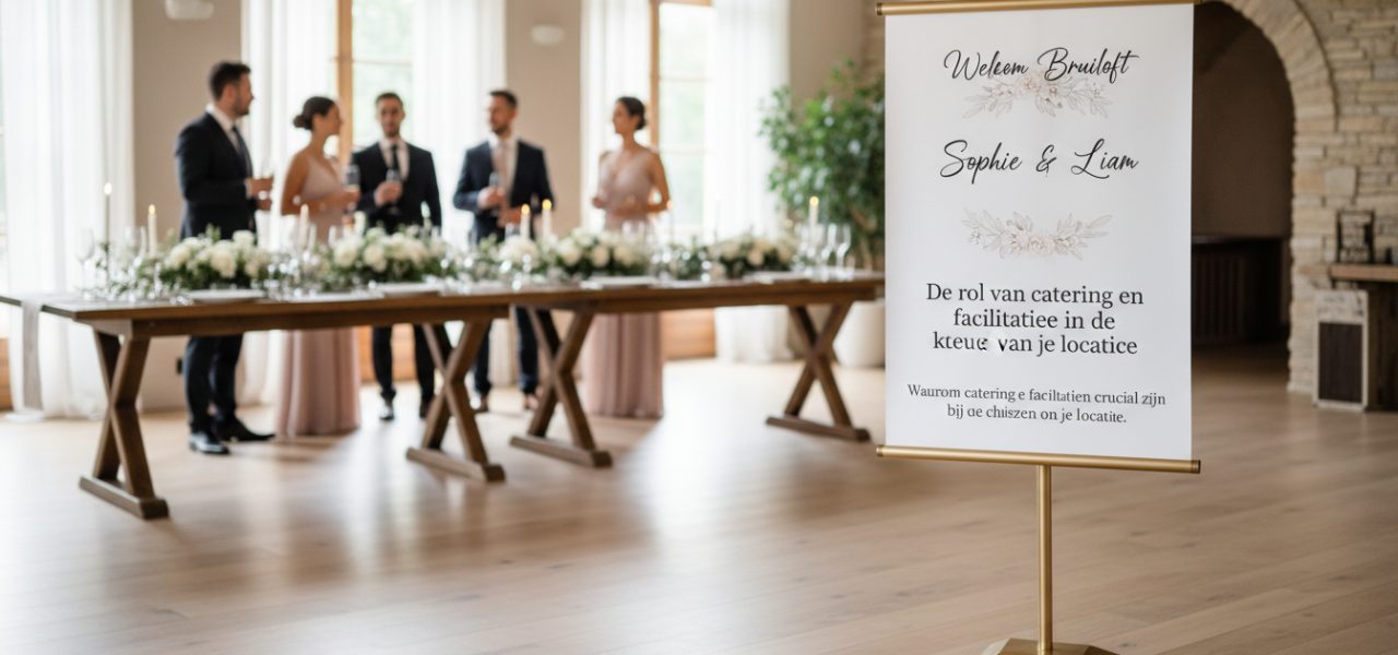 Waarom catering en faciliteiten cruciaal zijn bij het kiezen van je locatie