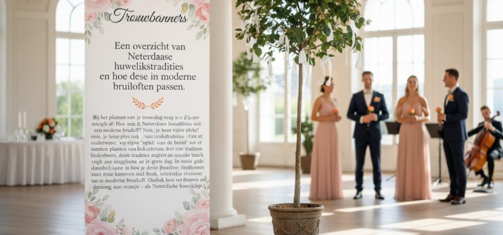 een-overzicht-van-nederlandse-huwelijkstradities-1-121 Welkomstbord Een overzicht van Nederlandse huwelijkstradities en hoe deze in moderne bruiloften passen.