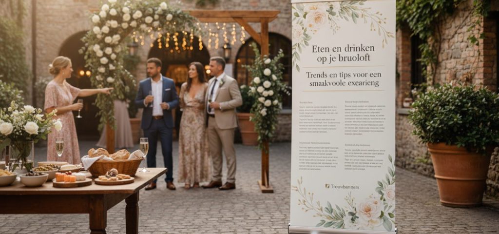 eten-en-drinken-op-je-1-997 Welkomstbord Eten en drinken op je bruiloft Trends en tips voor een smaakvolle ervaring