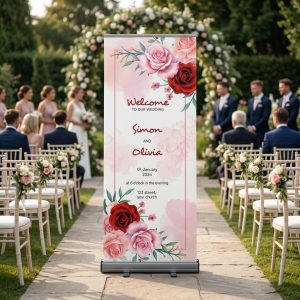 FloralGlow welkomstbord bruiloft - uitgelichte productfoto