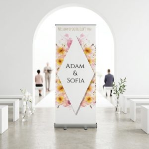 Flowerino welkomstbord bruiloft - uitgelichte productfoto