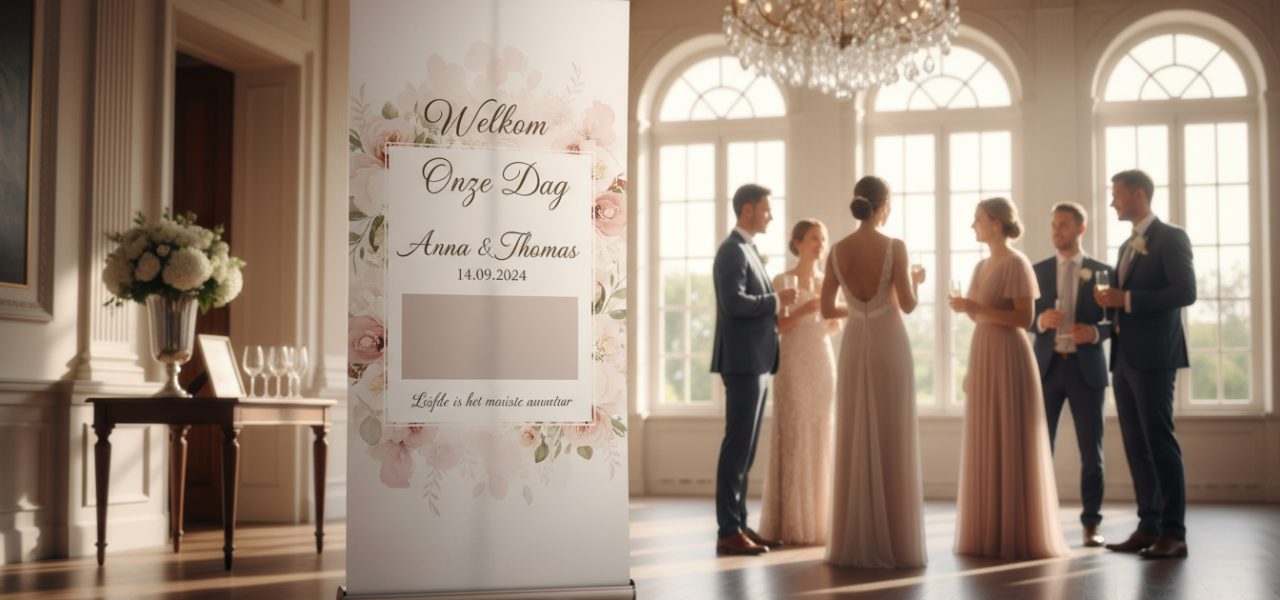 Bestel jouw gepersonaliseerd welkomstbord vandaag nog