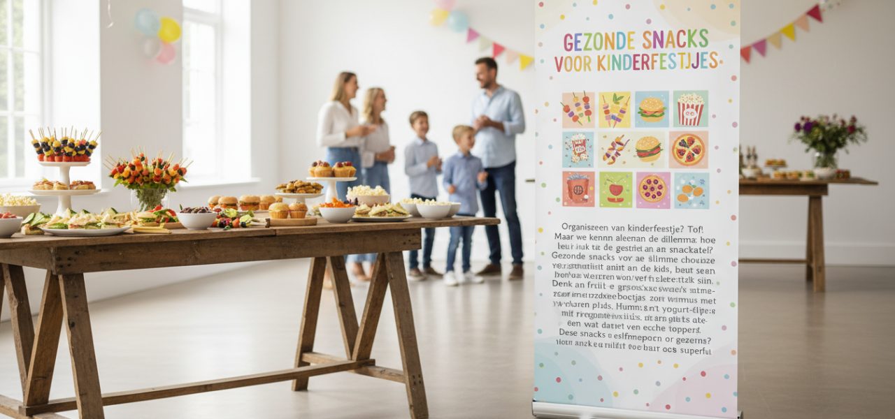 Gezonde snacks voor kinderfeestjes. Organiseren van een kinderfeestje? Tof! Maar we kennen allemaal het dilemma: hoe houden we het leuk én gezond aan de snacktafel? Gezonde snacks voor kinderfeestjes zijn niet alleen een slimme keuze voor de gezondheid van de kids, maar ze kunnen ook verrassend lekker en kleurrijk zijn. Denk aan fruit- en…
