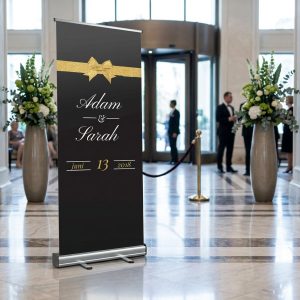 Golden surprise welkomstbord bruiloft - uitgelichte productfoto