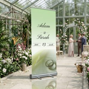 Green Ring welkomstbord bruiloft - uitgelichte productfoto