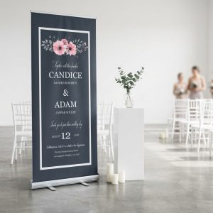 Hazelaar welkomstbord bruiloft - uitgelichte productfoto