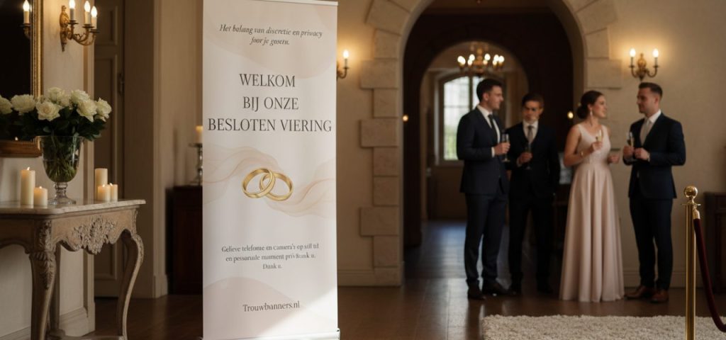 Welkomstbord ﻿Het belang van discretie en privacy voor je gasten.​