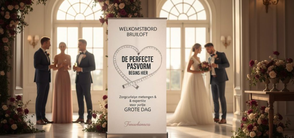 Welkomstbord ﻿Het belang van een goede pasvorm en hoe je dit bereikt.​