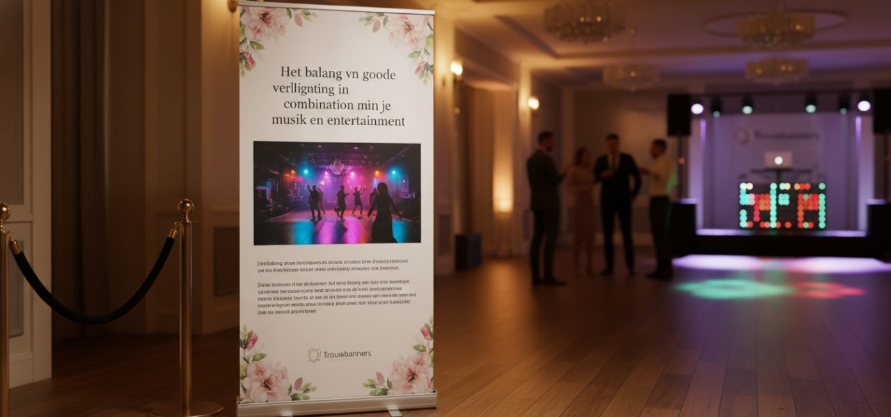 Het belang van goede verlichting voor je bruiloft
