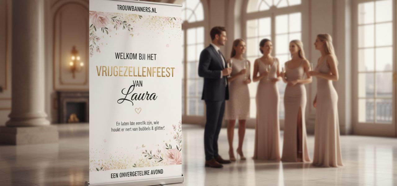 Welkomstbord Het belang van kleur en design in vrijgezellenfeest welkomstborden
