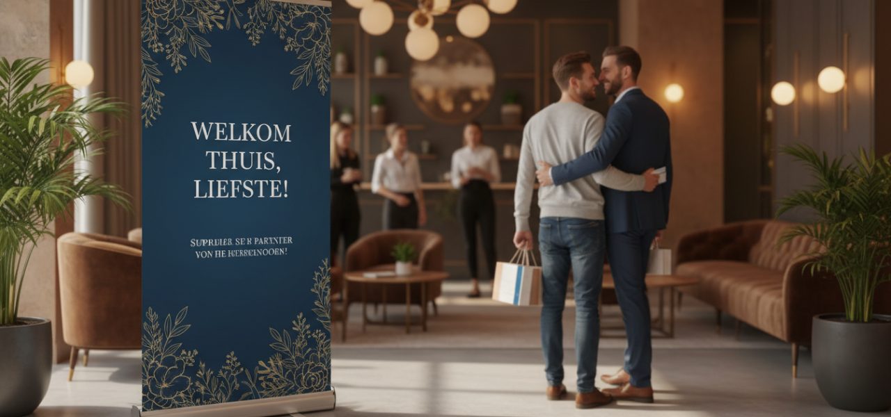 Maak herinneringen tastbaar met een welkomstbord