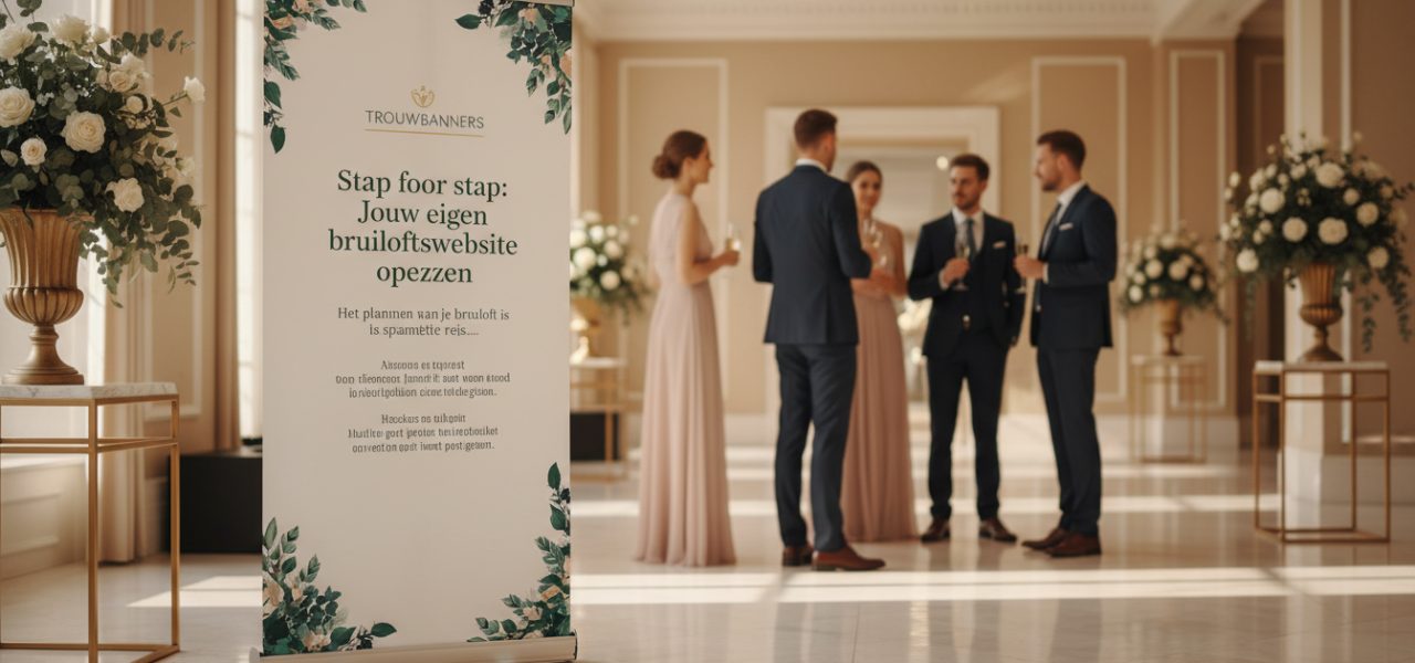 Stap voor stap: Jouw eigen bruiloftswebsite opzetten