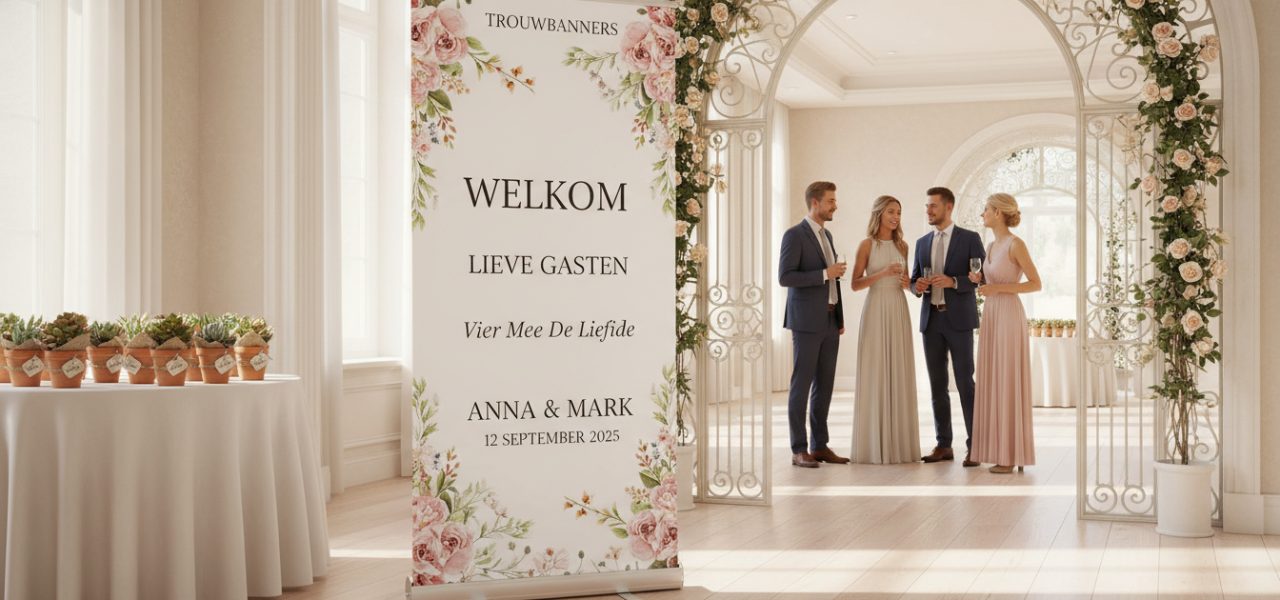 Waarom kiezen voor een welkomstbord?