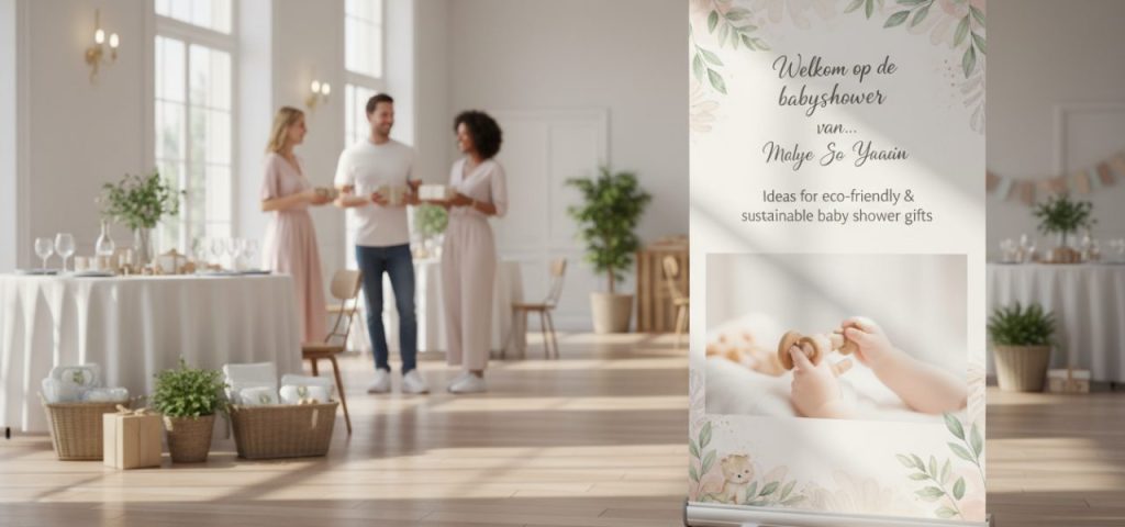 ideeen-voor-eco-vriendelijke-en-1-910 Welkomstbord Ideeën voor eco-vriendelijke en duurzame babyshower cadeaus.