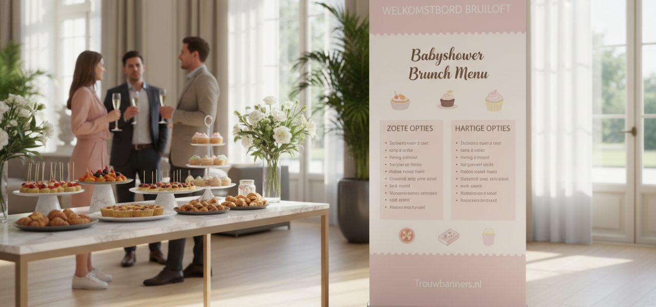 Zoete en hartige opties voor een onvergetelijke babyshower brunch