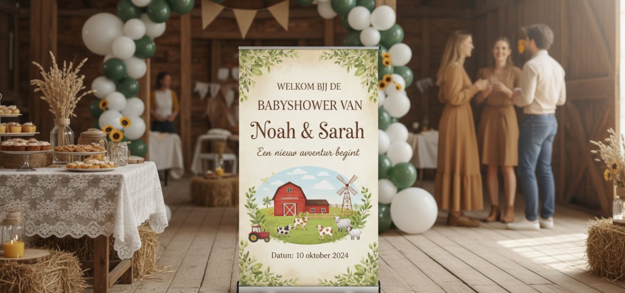 Organiseer de perfecte boerderij-thema babyshower