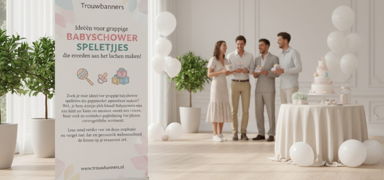 Ideeën voor grappige babyshower spelletjes die iedereen aan het lachen maken